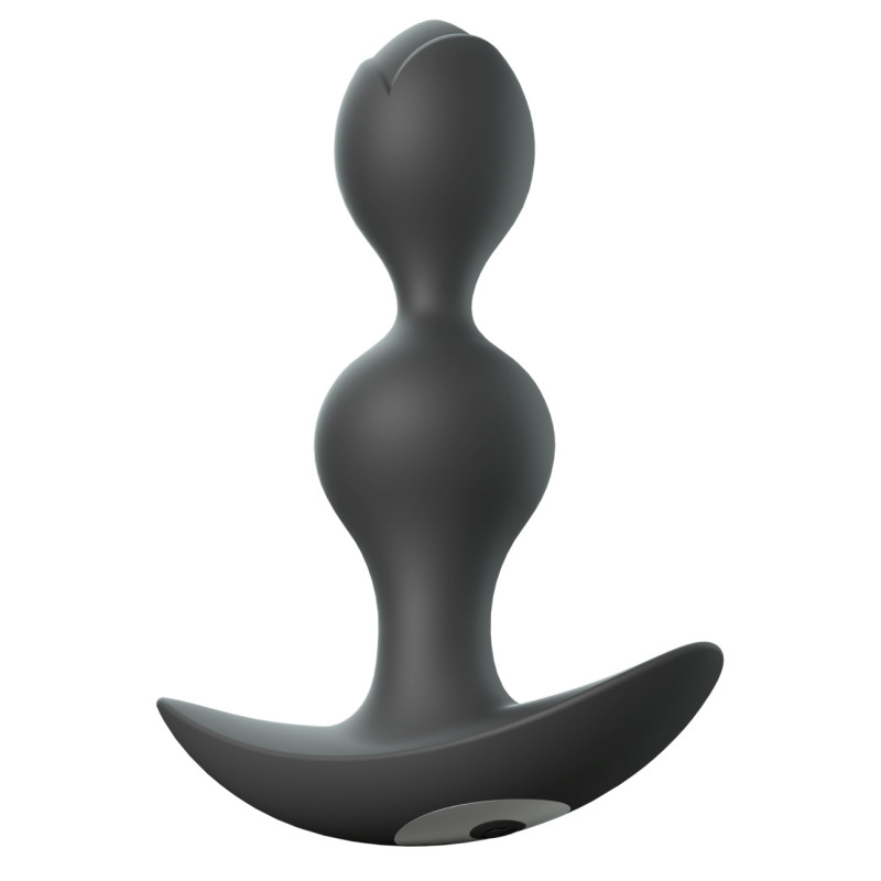 Love to Love Plug vibrant Twinny Bud 10.5 x 3cm Noir